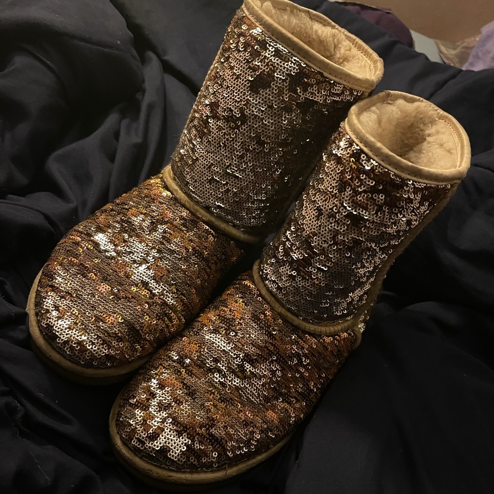 Ugg Sequin Mid Length Boot